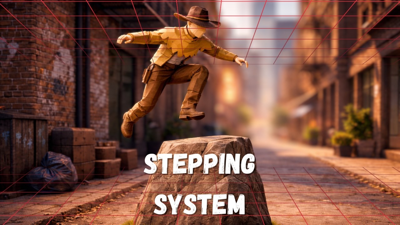 تصميم نظام صعود العوائق (2/3) | دورة صناعة لعبة بميكانيكيات متقدمة