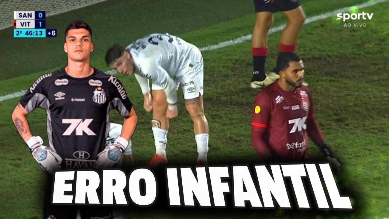 SANTOS 0 X 1 VIT&Oacute;RIA