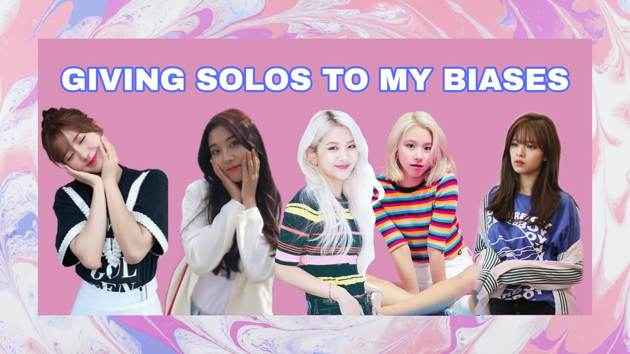 giving solos to my kpop biases
