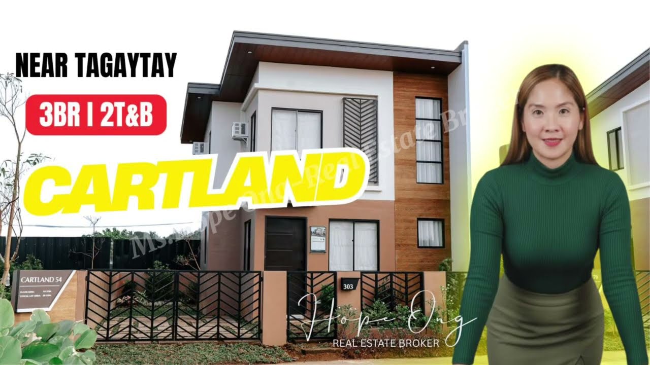 CARTLAND 54 near Tagaytay / Phirst Editions / Single Attached 