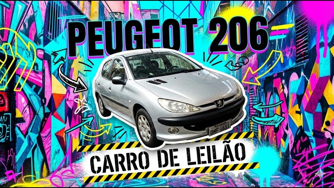 Peugeot do Leilão. Pintura pronta + Upgrades + trato na interna!