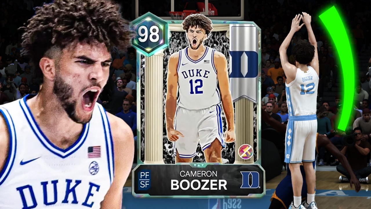 FREE GALAXY OPAL CAM BOOZER IS A TOP 5 SMALL FORWARD IN NBA 2K26 MyTEAM!!