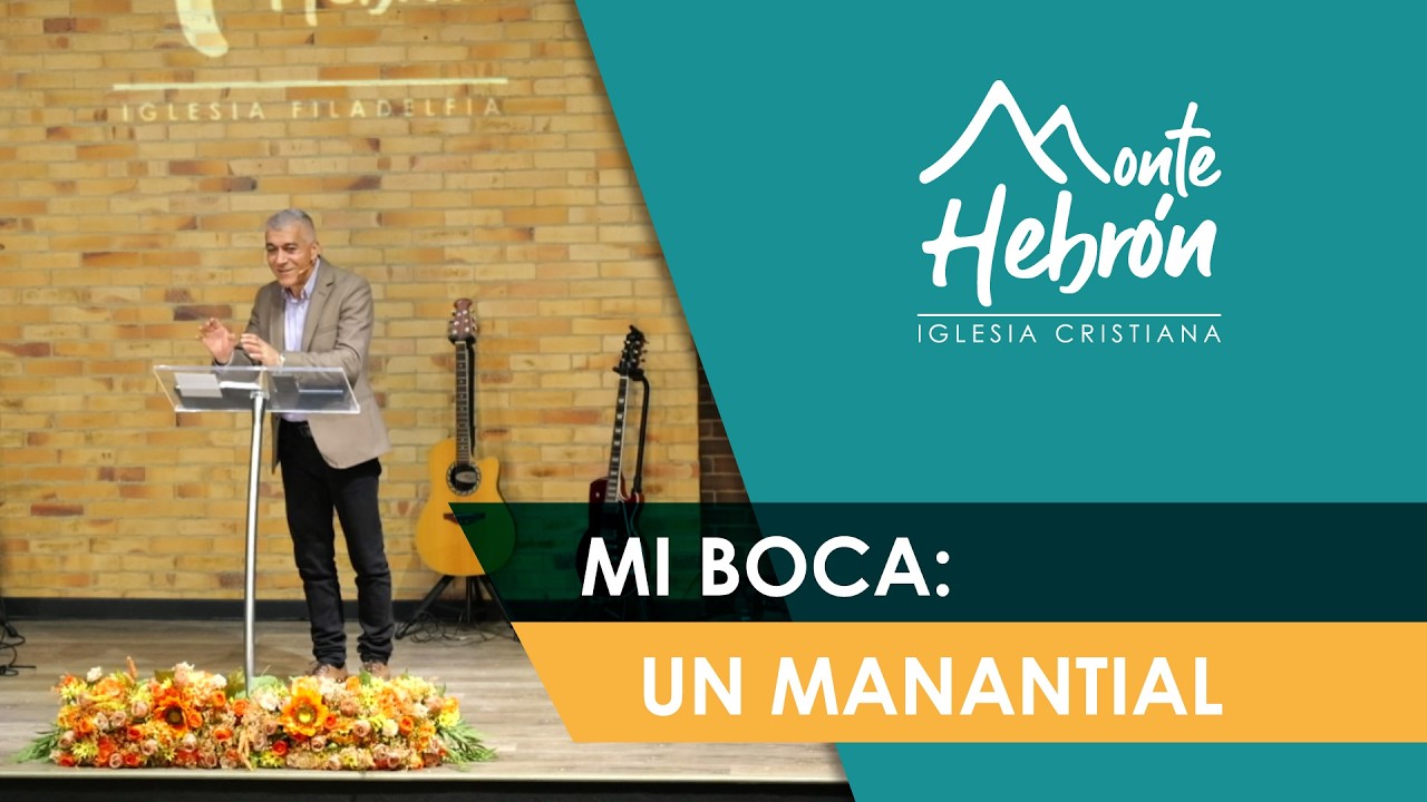 Mi boca: Un  manantial