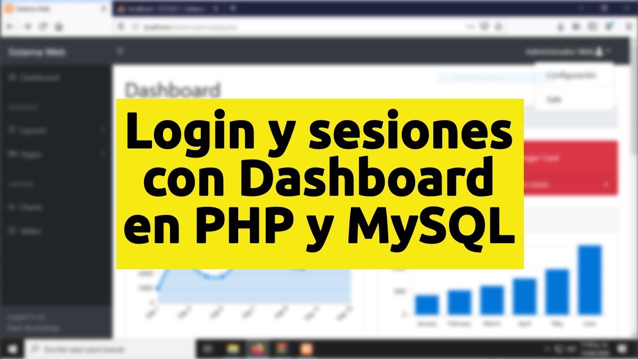 Crea un Dashboard en PHP y MySQL: Login, Sesiones y Privilegios 🚀
