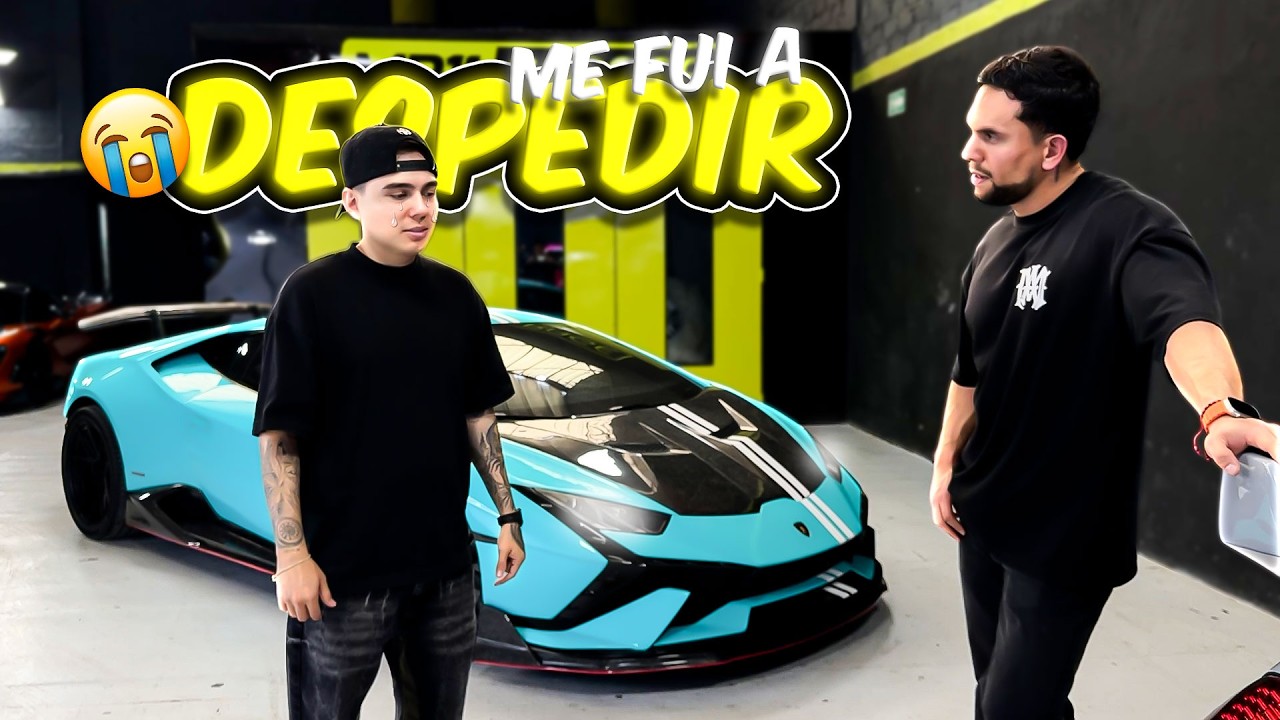 VIAJAMOS PARA DESPEDIRNOS DE NUESTROS COMPADRES Y CONOZCO MR11 GARAGE | ALFREDO VALENZUELA