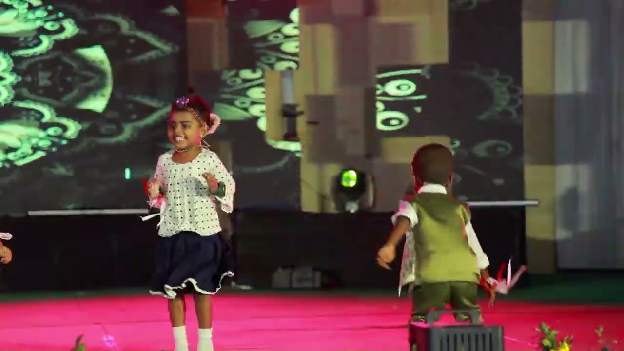 Playgroup Dance - Bollywood Rhymes | 14th Annual Day || Lahai Kidzee Preschool, Mylode