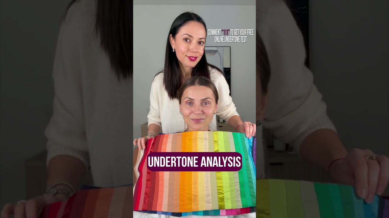 Start with your undertone — tap to find yours and book your colour analysis session.
