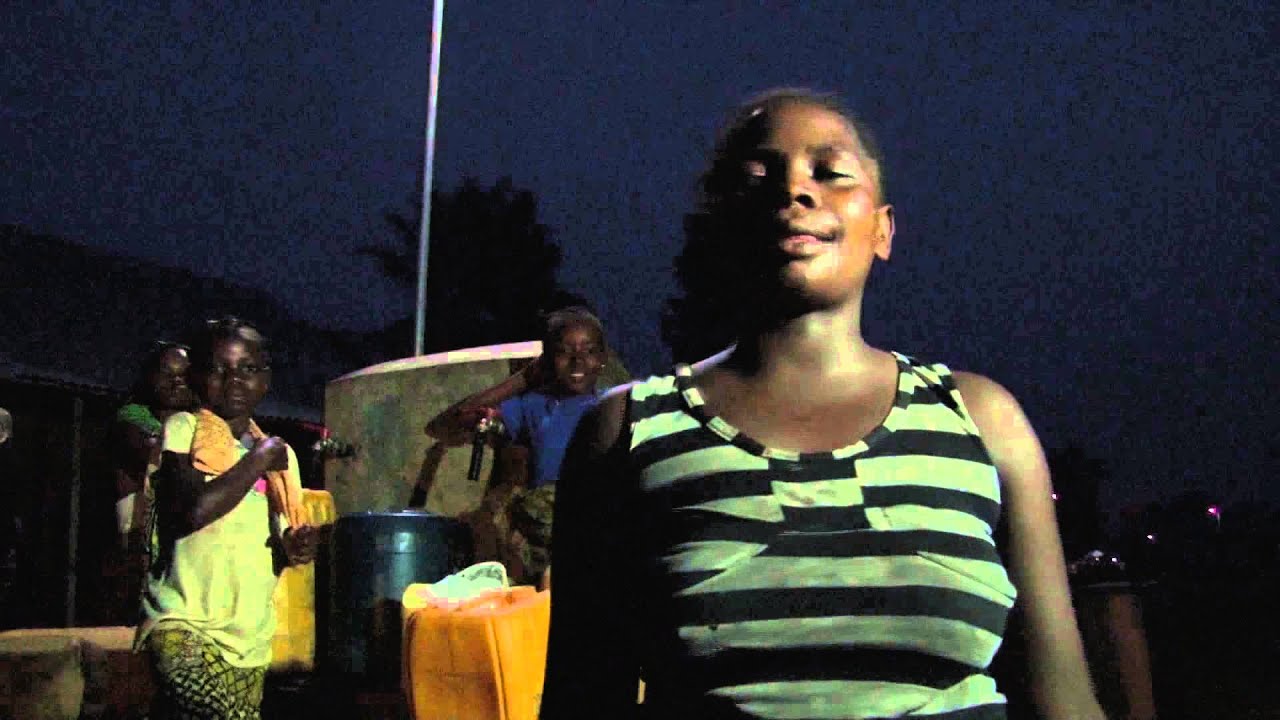 MONUSCO installs street lights in the town of Walikale, Democratic Republic of the Congo