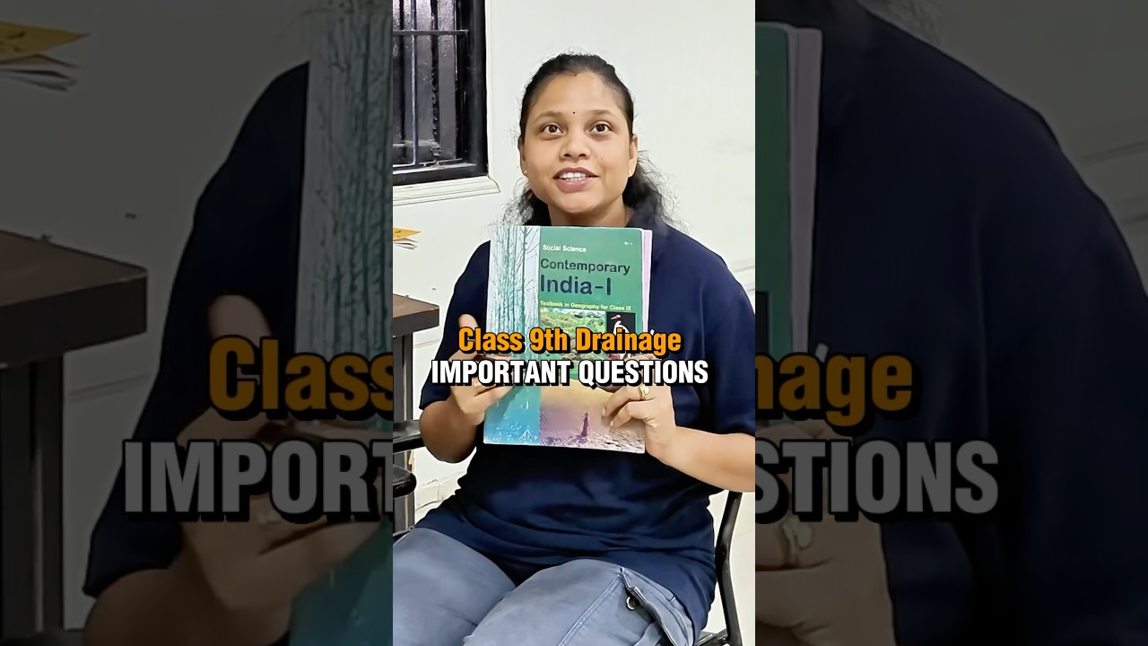 Class 9 SST Drainage Guaranteed Ques in Exam 2026 #shorts #class9 #sst #esaral #ncert #exam