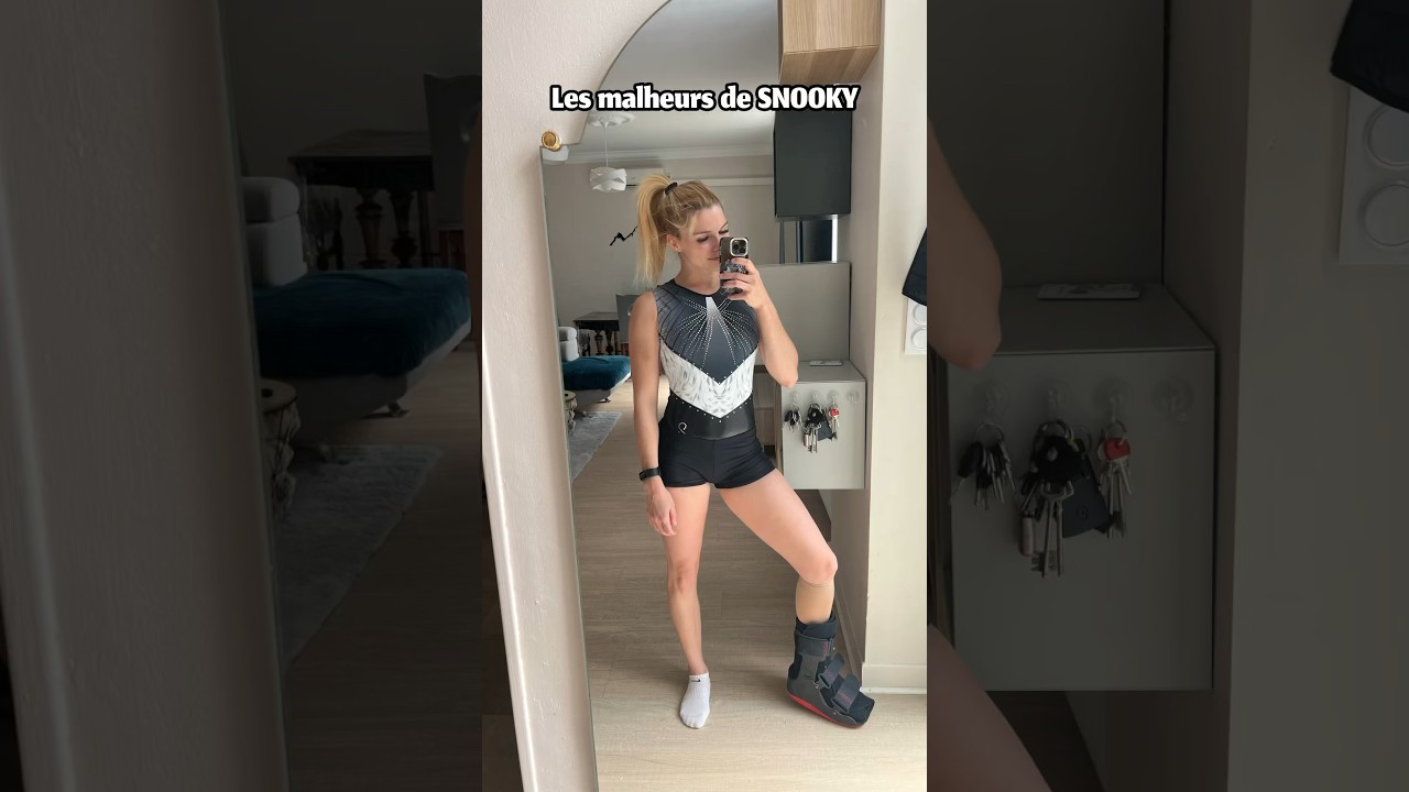 Les malheurs de SNOOKY : &Eacute;pisode 3 La cheville 🦶🏻 Partie 1 #fracture #cheville