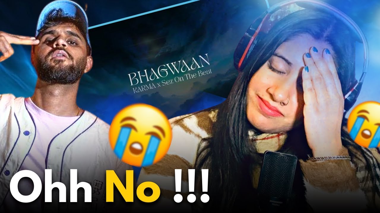 KARMA x Sez On The Beat - BHAGWAAN Reaction | OFFICIAL VISUALIZER | Ashmita Reacts
