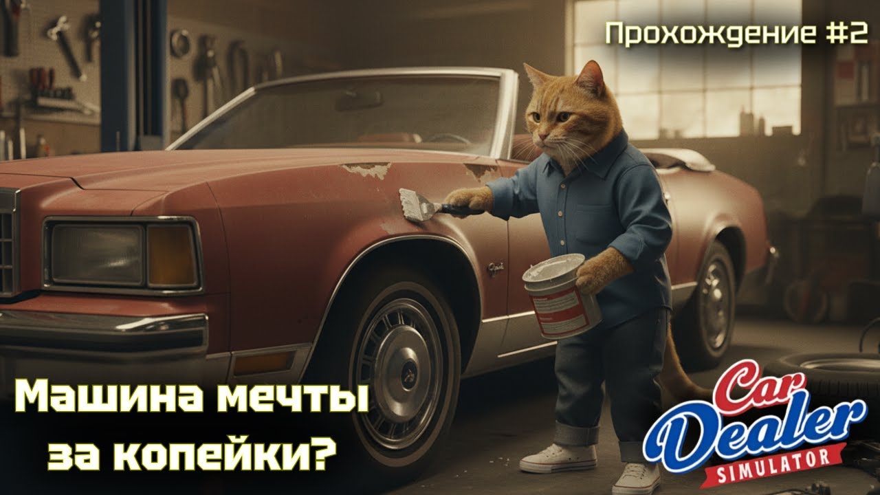 Машина мечты за копейки?! Car Dealer Simulator #2