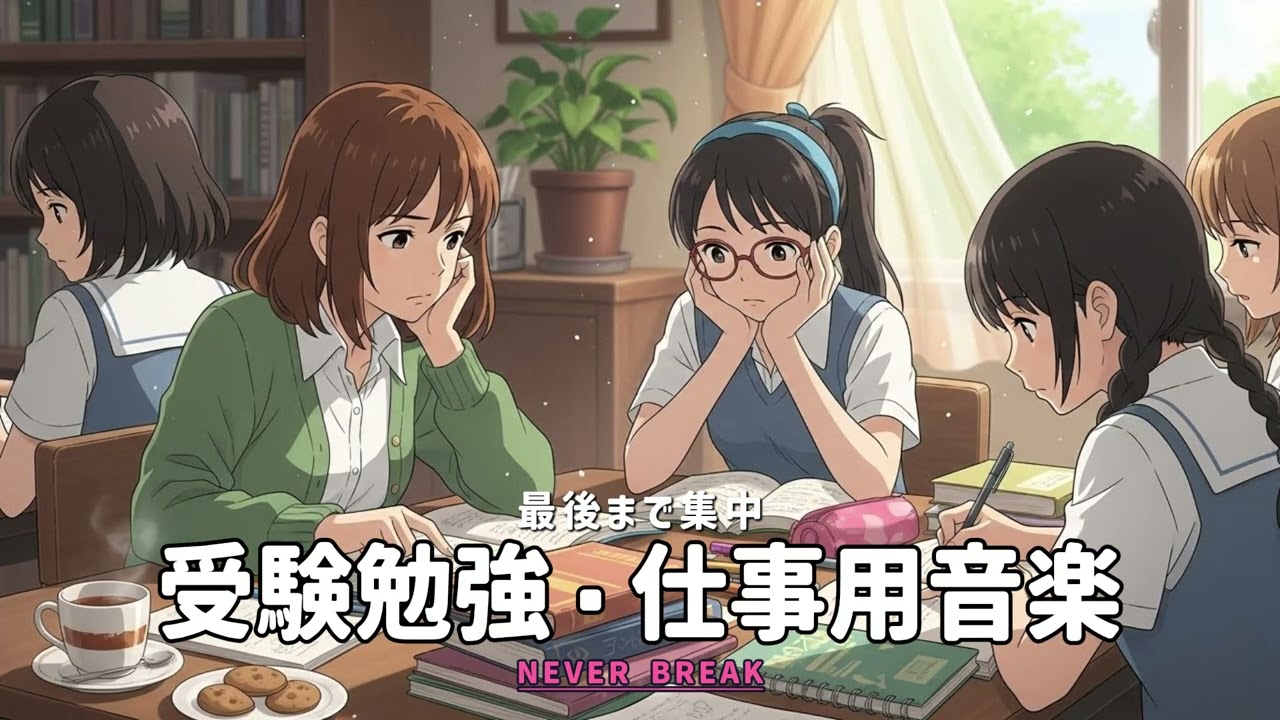 【集中したい人へ】受験生応援＆仕事用BGM