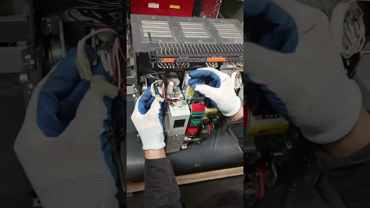 HOW TO DRAW OUT AIR CIRCUIT BREAKER (ACB)