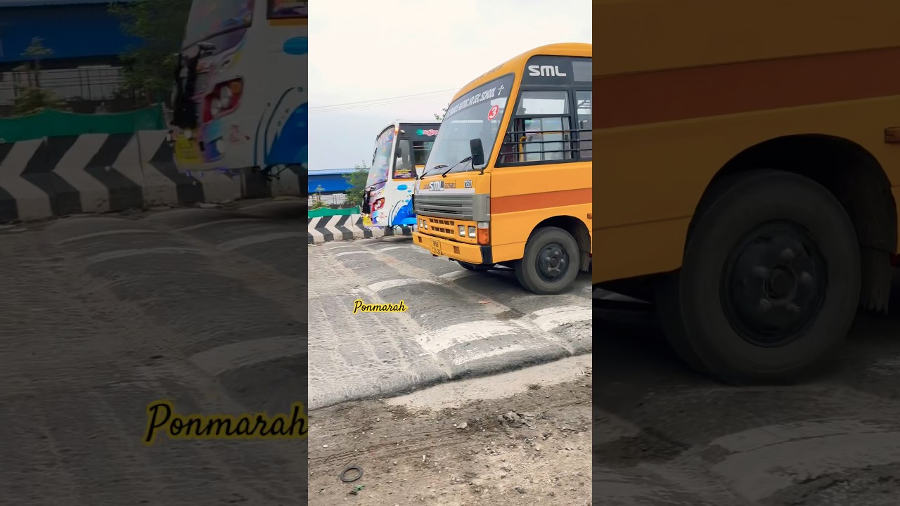 🤣School bus 🆚Private bus 🌟speed breaker #bussid #ets2 #games #bushornsound #trendingshorts #bus