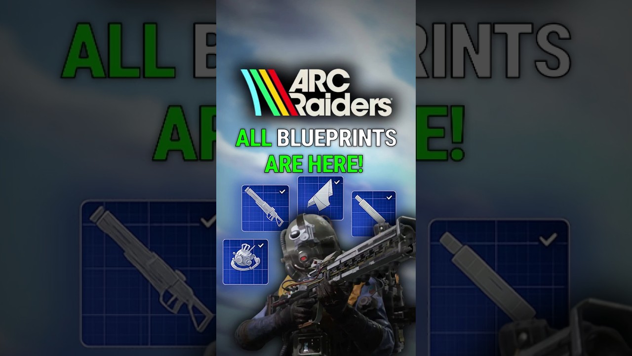 ALL New Blueprints Location in ARC Raiders - BEST Loot Spot After Nerf! 