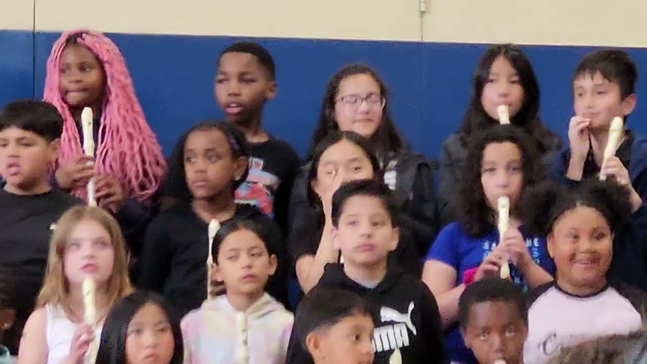 2024 Northport Elementary  4th Grade Recorder concert!!!
