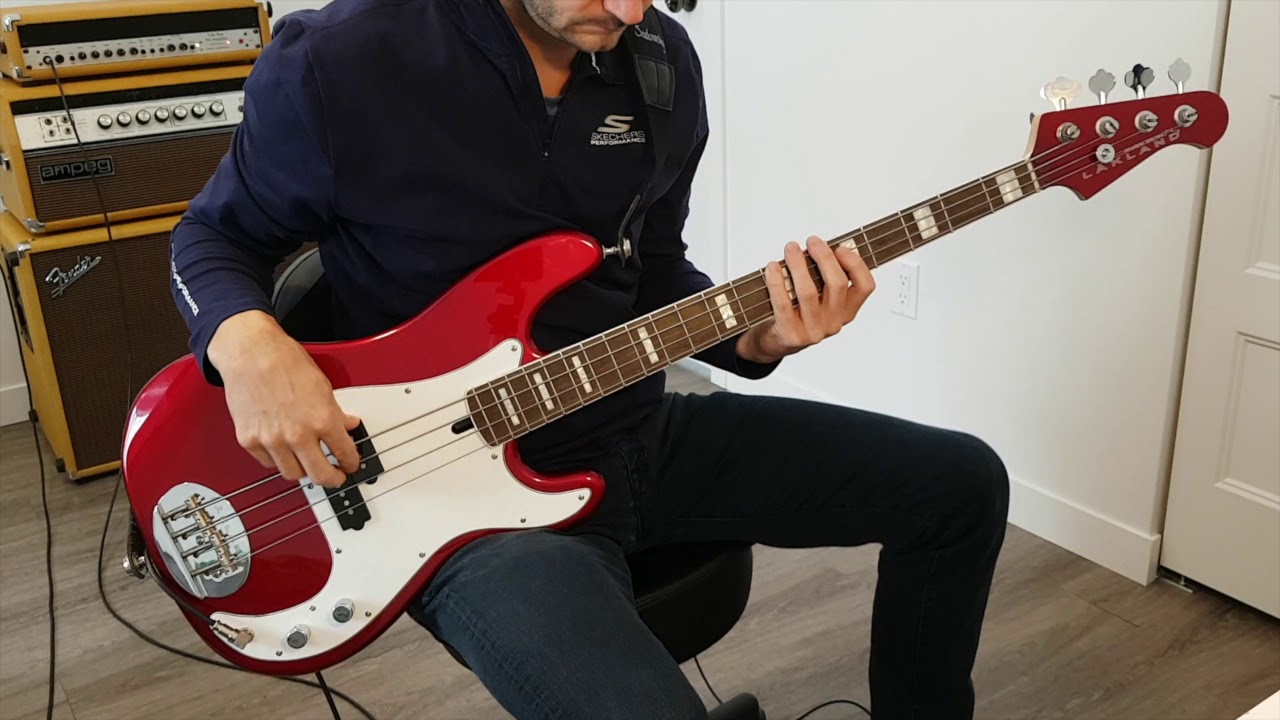 Lakland Skyline 44-64 VS Fender P bass 1964