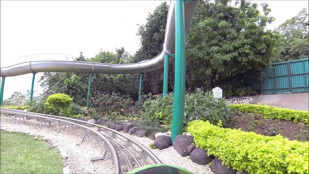 Jamaica's Mystic Mountain Bobsled Excursion POV