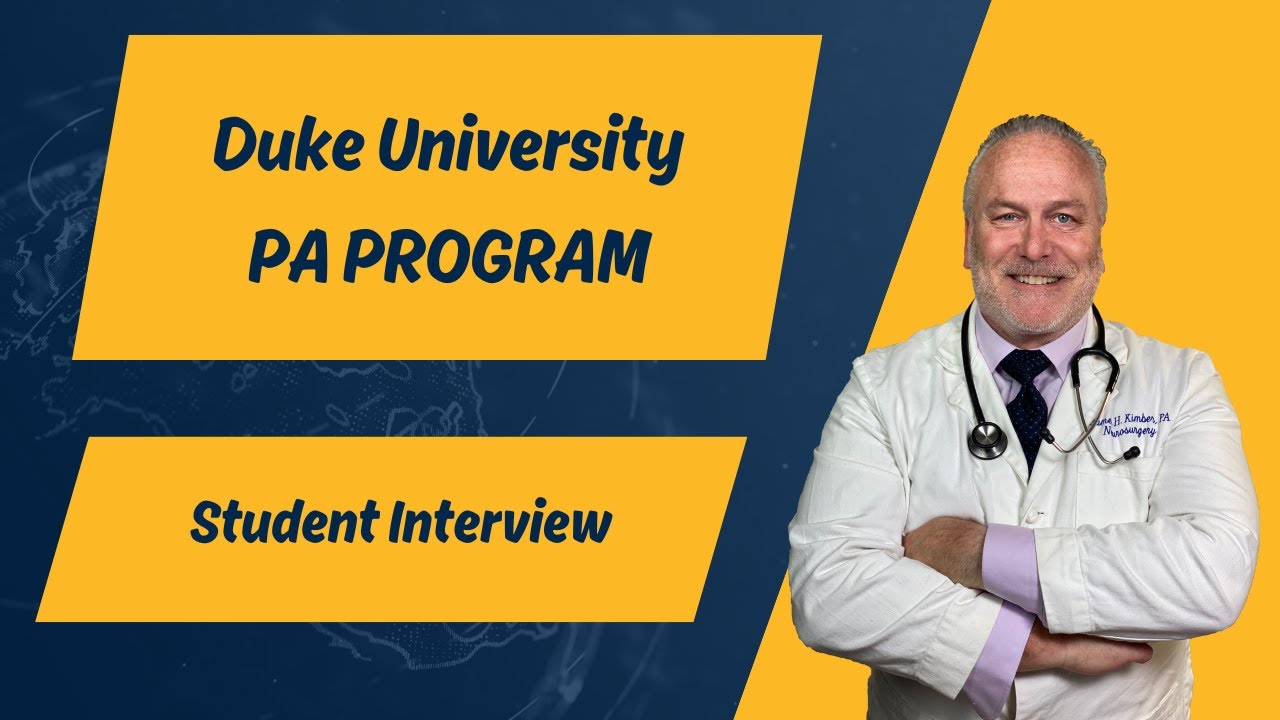Duke University Physician Assistant Program - Student Acceptance