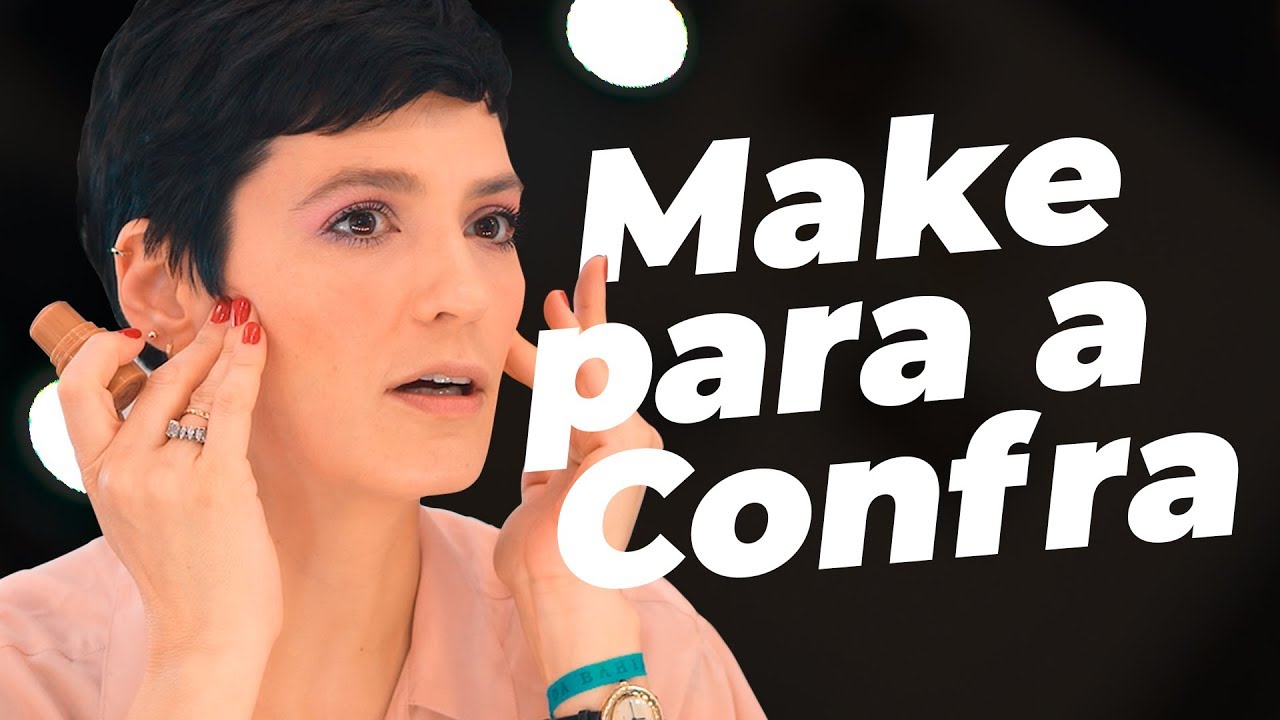 MAKE COM CONTORNO PARA CONFRATERNIZAÇÃO DA FIRMA por Vanessa Rozan #MaquiaeFala - T2ep07