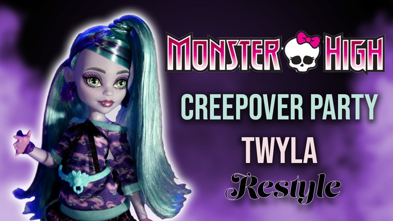 Bye Bye Bangs! Monster High Creep-over Party Twyla Restyle.