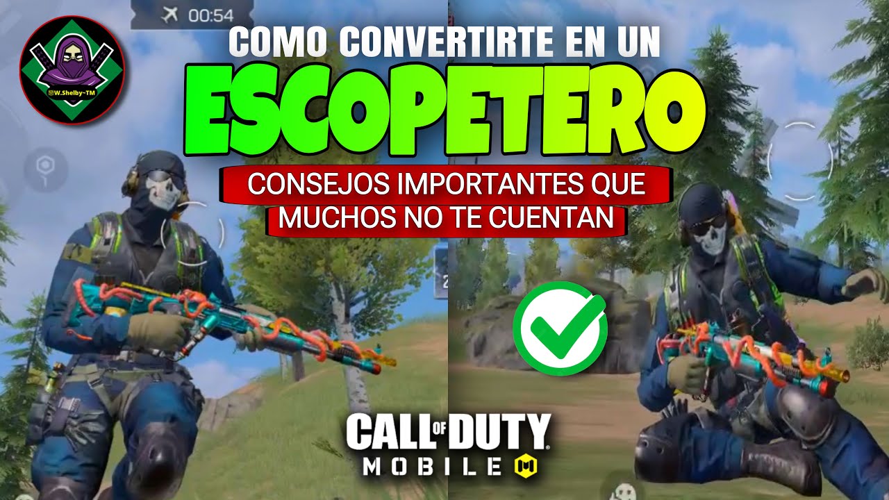 Como USAR correctamente la ESCOPETA | COD MOBILE | Tips y Consejos Battle Royale