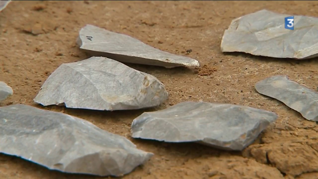 Le Cateau-Cambrésis : des vestiges du paléolithique découverts sur le chantier d'une école