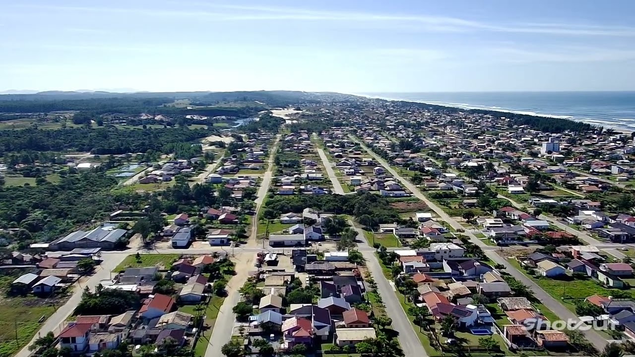 sobre vôo com o drone em balneário Esplanada, jaguaruna SC!!!