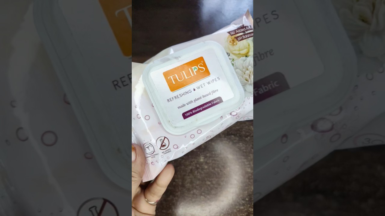 Best facial wipes / Tulips wet wipes under ₹ 150