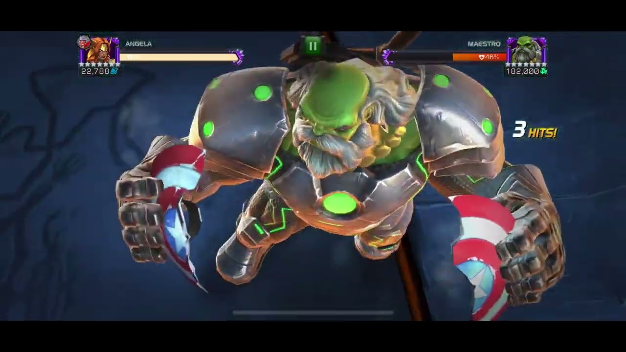 Raids. Angela versus maestro. No sound.