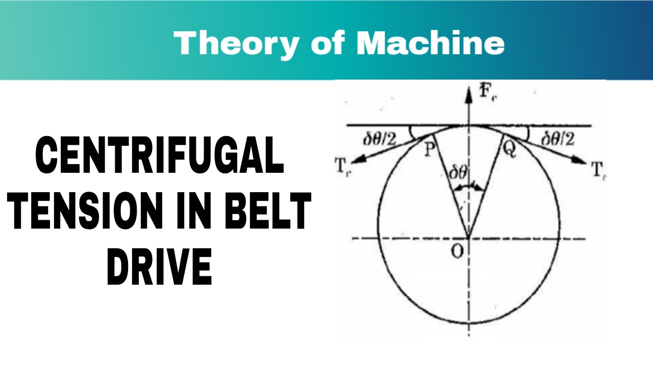 Centrifugal Tension in belt drive