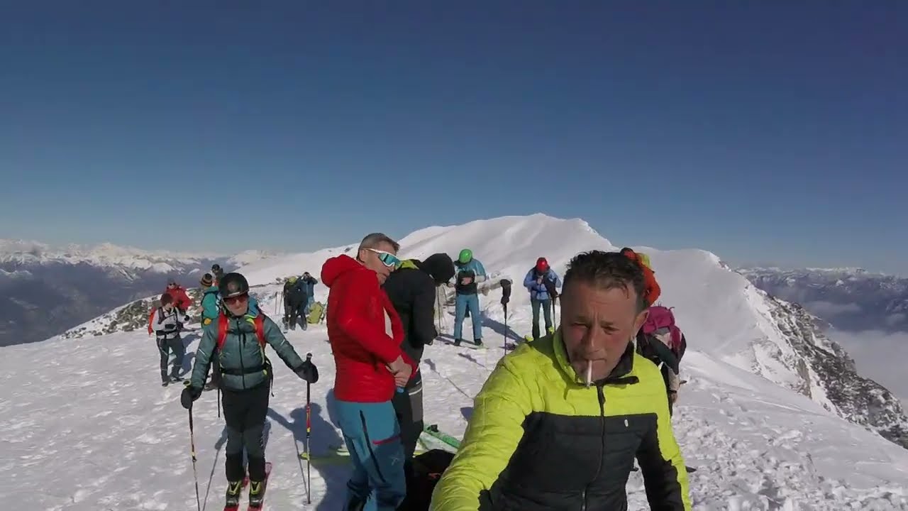 cima costabella   lo skialp sul grande lago