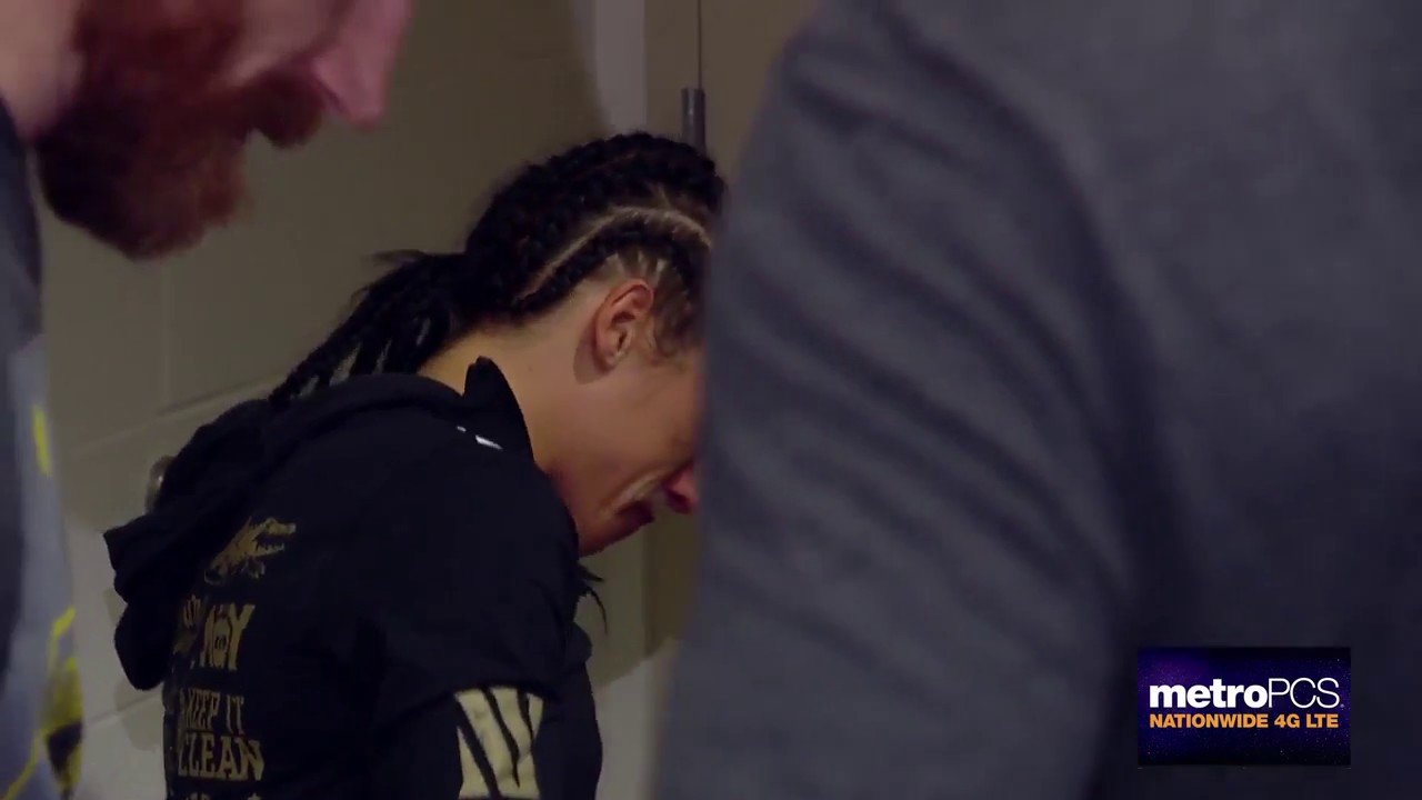 Joanna Jędrzejczyk Crying Backstage After Losing Her Title To Rose Namajunas UFC 217