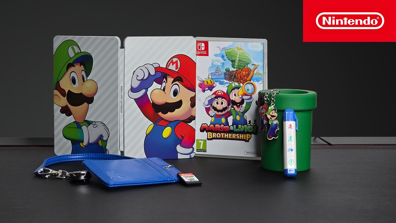 Mario & Luigi: Brothership Collector's Edition // Silent Unboxing