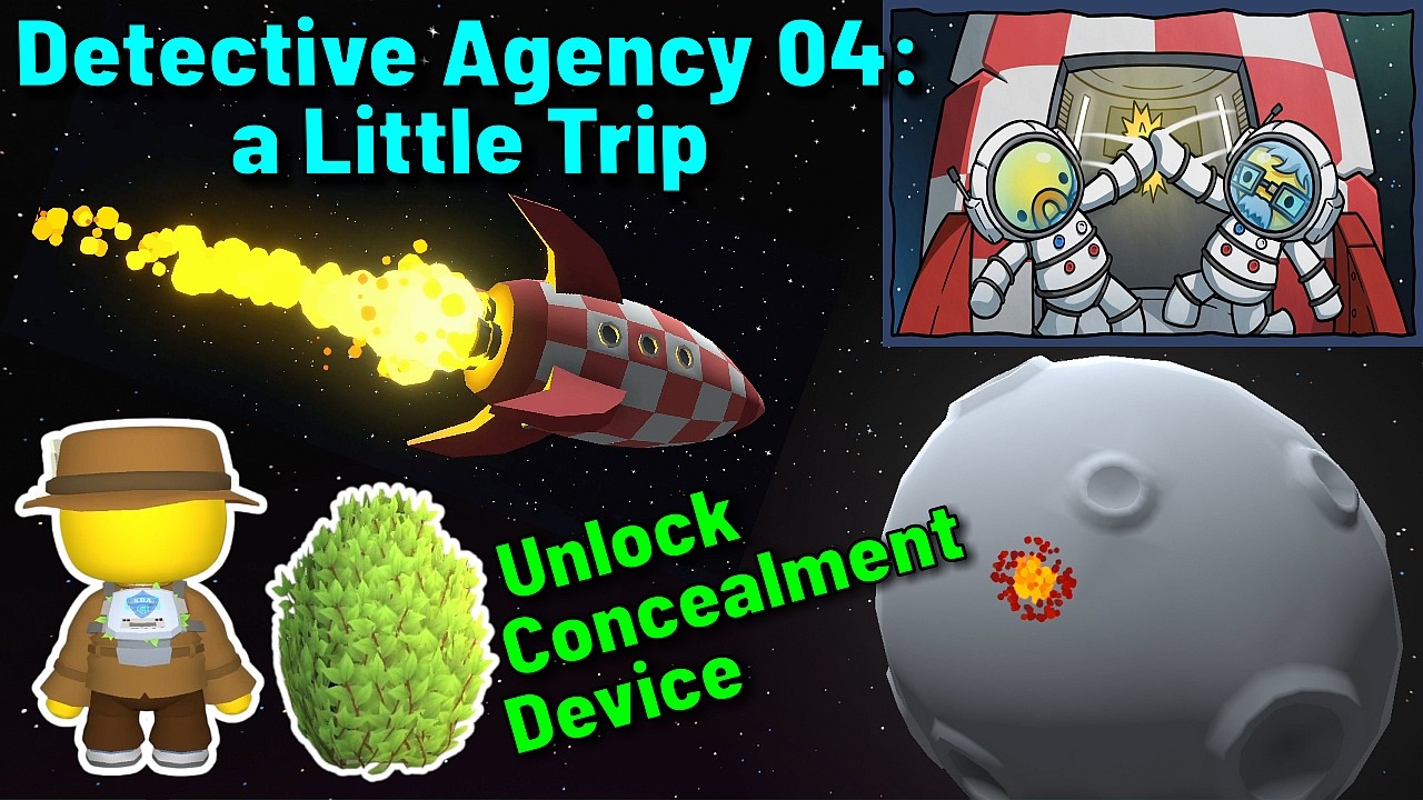 WOBBLY LIFE - Detective Agency 04 a Little Trip, Unlock Detective Concealment Device