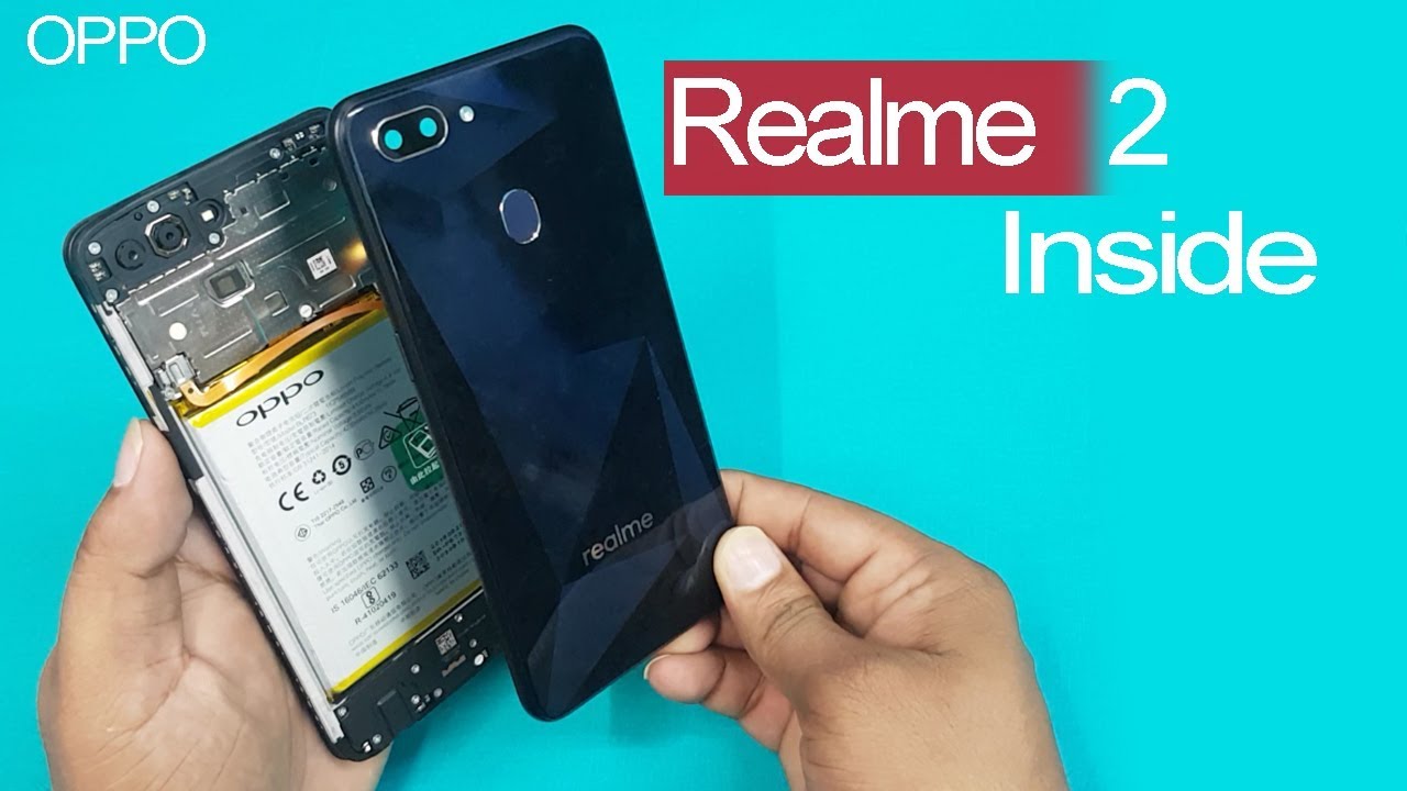 Realme 2 - Back Panel Inside || How To Open Realme 2 Back Panel || OPPO Realme 2 Disassembly