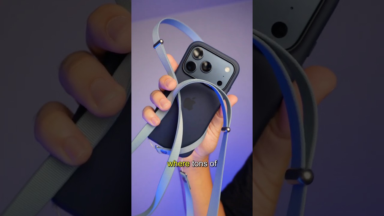 Apple&rsquo;s New Crossbody Strap!