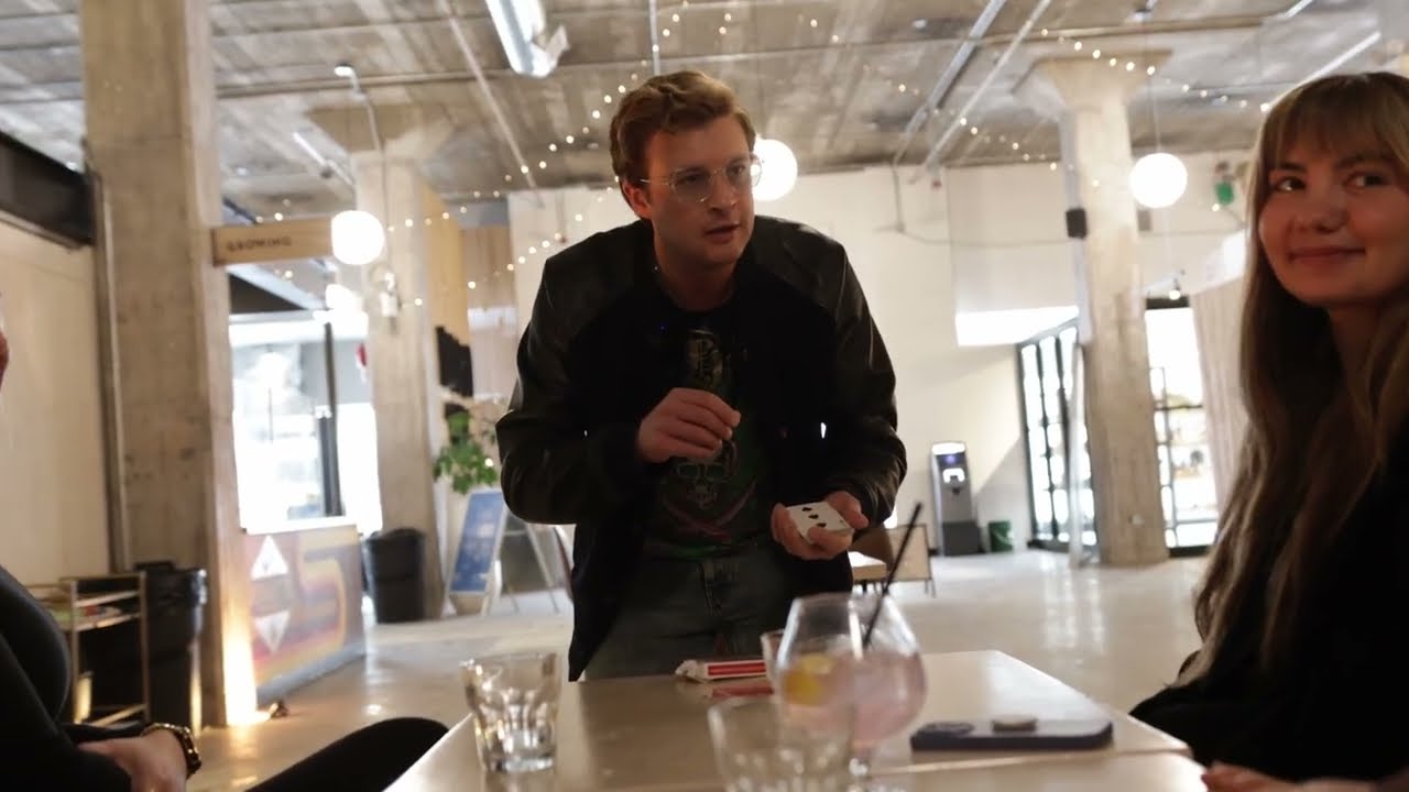 Remember and Forget Card Trick at Goods and Co Market