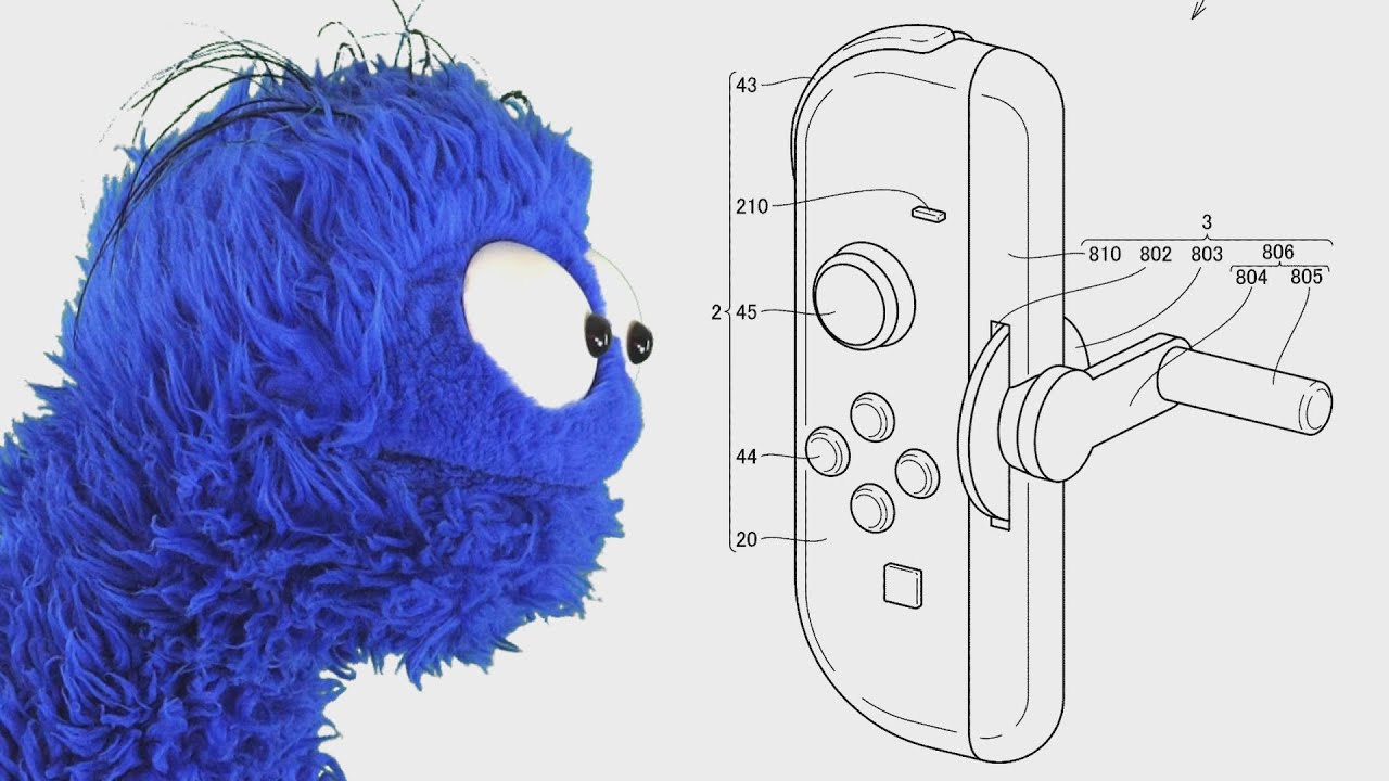 Nintendo только что запатентовала два странных аксессуара для Joy-Con 2