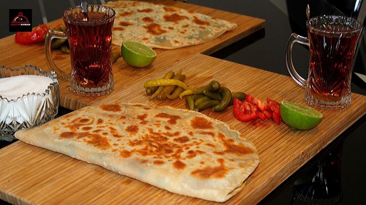 Turkish Chicken & Spinach Gözleme -  گزلمه ترکی مرغ و اسفناج