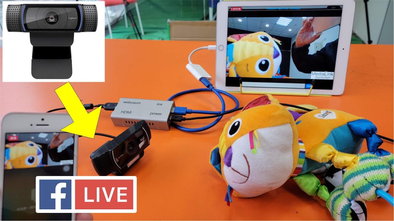 Could you a USB camera to an iPhone / iPad ? of course YES!!!