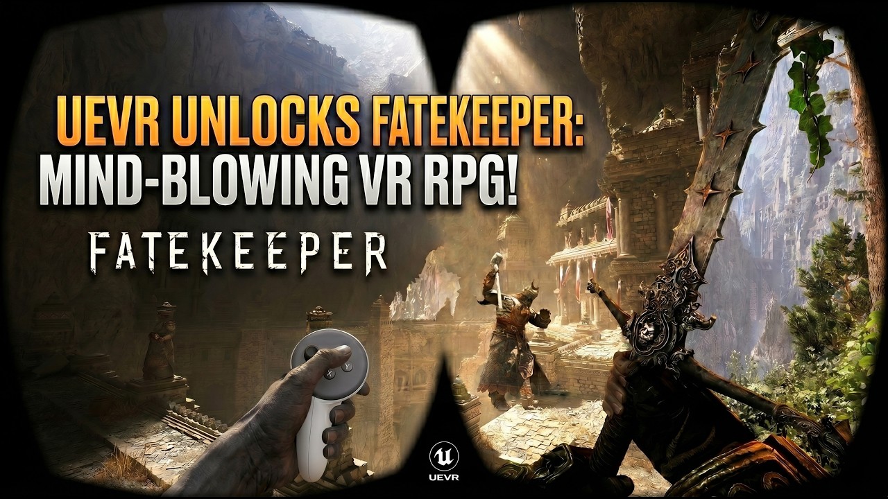 Fatekeeper in VR is INSANE (UEVR Quest 3 Gameplay)