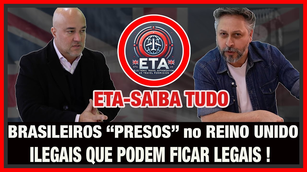 ALERTA! NOVA LEI ASSUSTA BRASILEIROS! Tudo Sobre ETA | ILEGAIS QUE PODEM FICAR LEGAIS | Viver em Lon