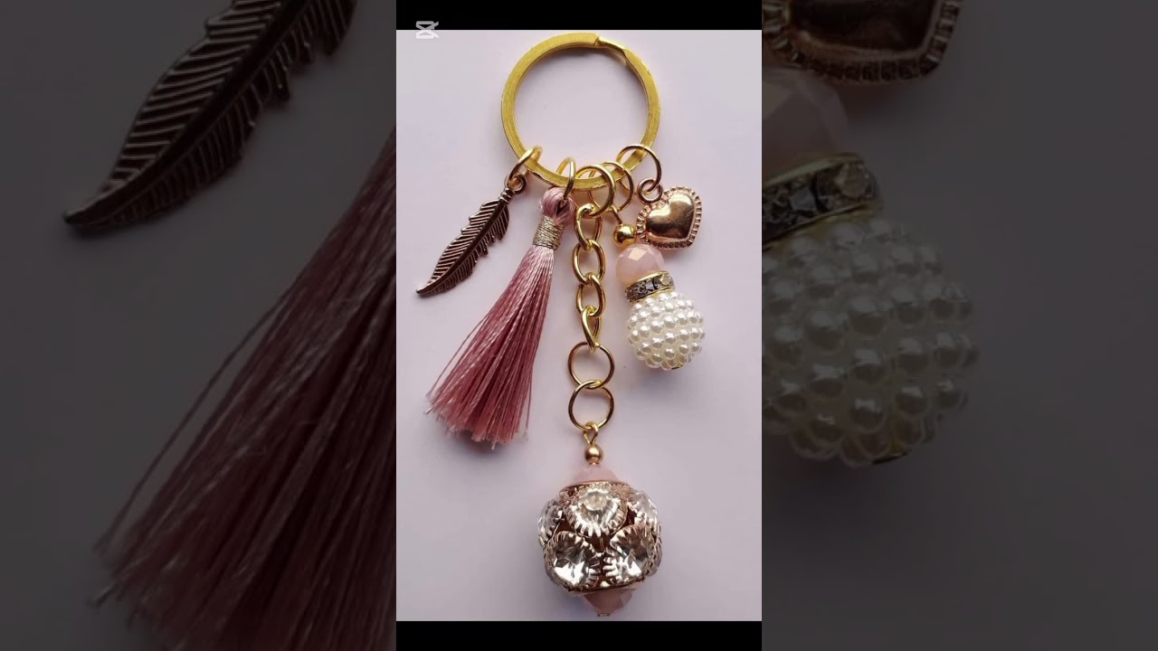 Stylish KeyChains🔑✨️#ideas#keychains#