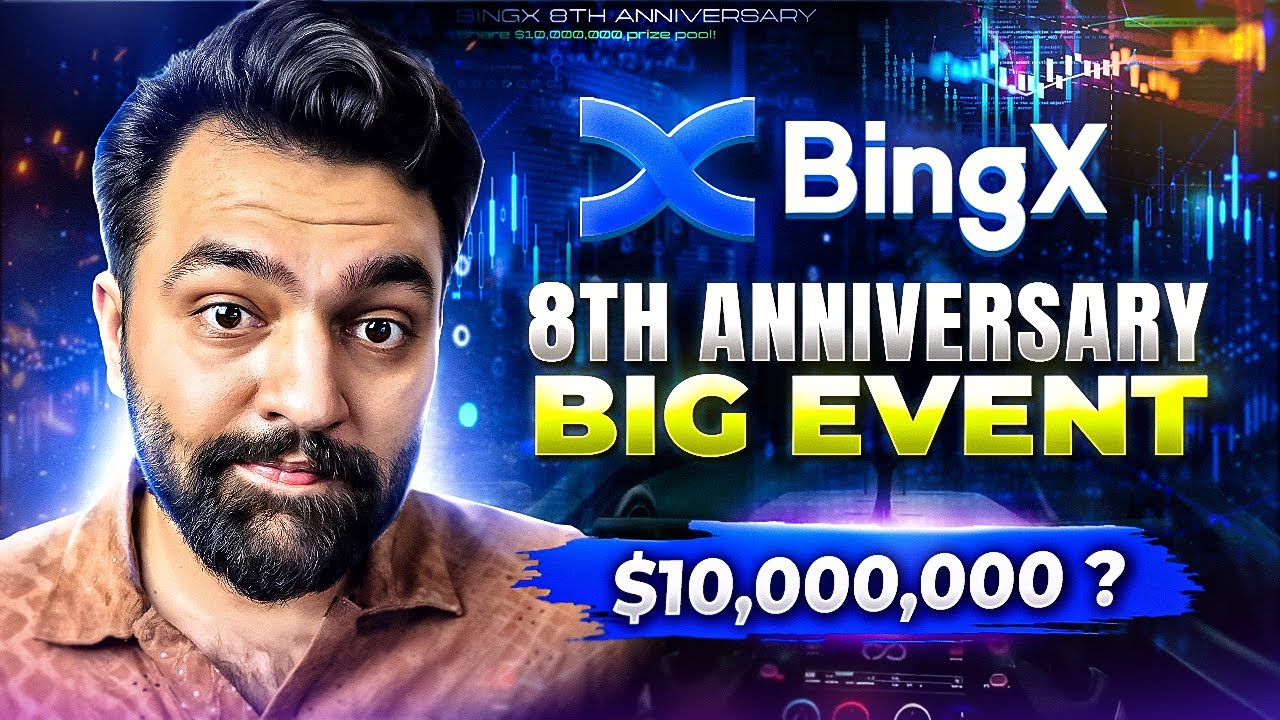 BingX 8th Anniversary Event 🎉 New User Bonuses Explained + BTC 2026 Outlook
