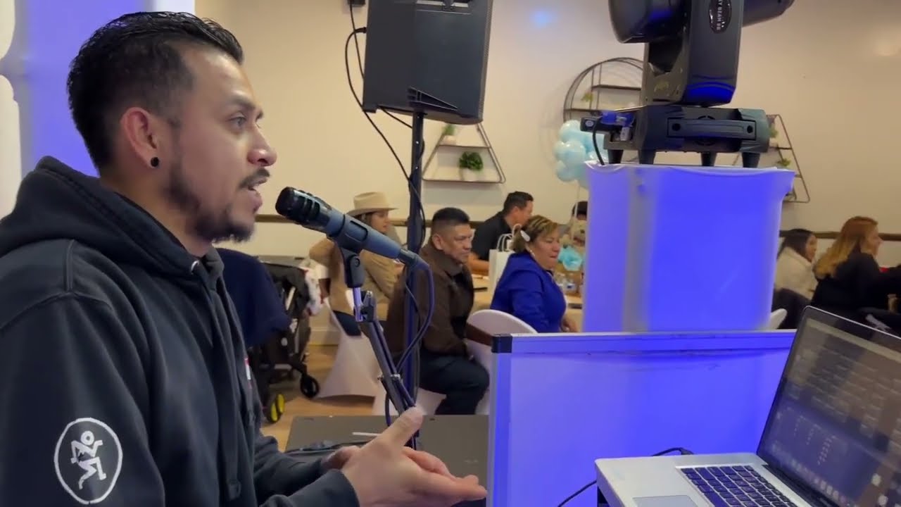 Dj Skandalo en un Baby Shower🎶🎤🎧