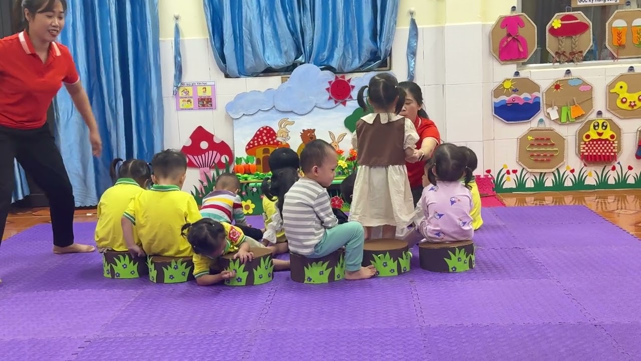 Truyện: thỏ con không vâng lời. Nhà trẻ 24-36 tháng
