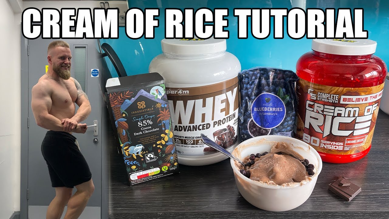 How To Setup Your Pre Workout Meal | Cream Of Rice + Whey Tutorial