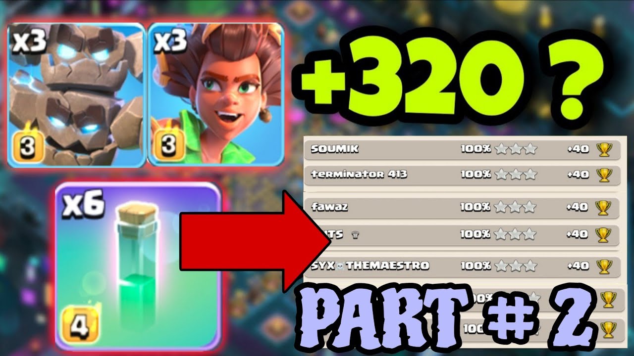 Every Base Easy 3 Star in Legend league Best Strategy Attack for Legend League TH18 in coc